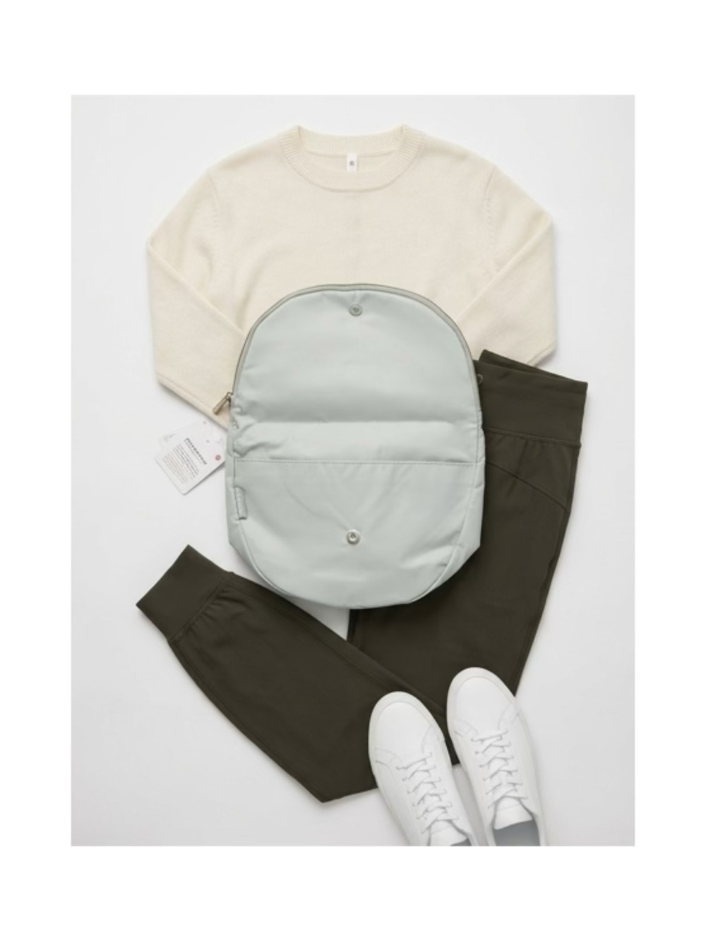 lululemon athletica Light water Gray Crossbody Sling Bag - Picture 3 of 3
